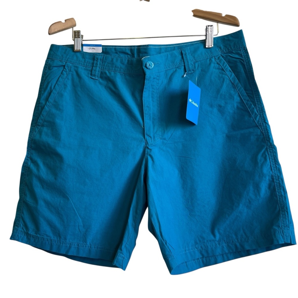 Columbia NWT Mens Size 36 Blue Casual Shorts